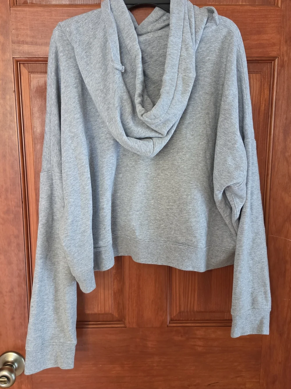 Calvin Klein Jeans Heather Gray Logo Hoodie Sweatshirt